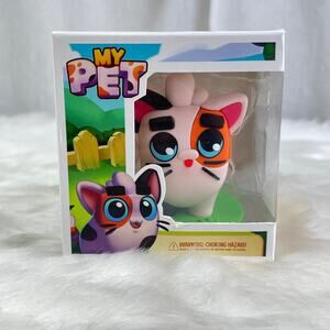 Dice Dreams Exclusive My Pet Challenge Calico Cat Pop Doll Figure 2023 NIB RARE